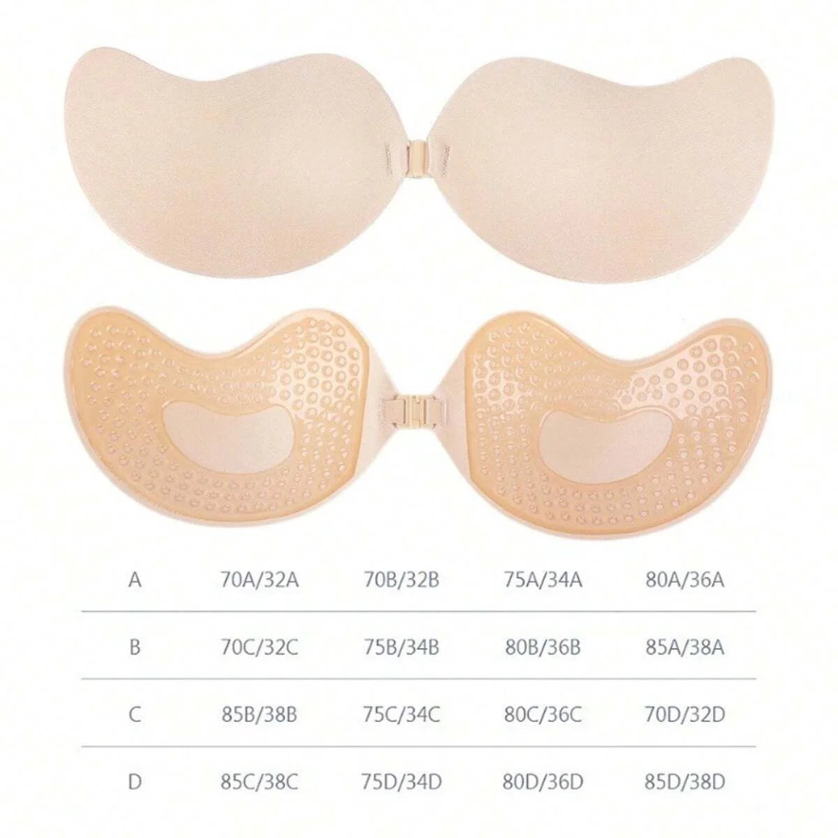 Premium Invisible Adhesive Push-Up Bra for NOOLY Shapewear customers